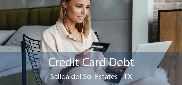 Credit Card Debt Salida del Sol Estates - TX